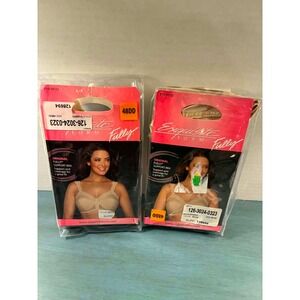 Exquisite Form Fully Original Support Bra 2 Pack Beige 48DD Style 5100532 New